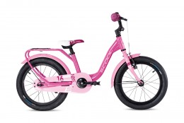 S'COOL велосипед для девочки niXe 16" alu 1sp светлый розовый