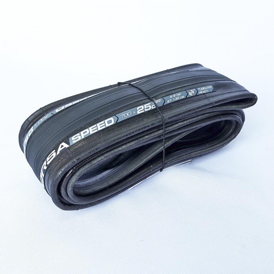 Покрышка бескамерная VITTORIA Road Corsa Speed 25-28''TLR Fold Full Black G+