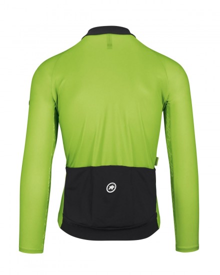 Веломайка ASSOS Mille GT Summer LS Jersey Visibility Green