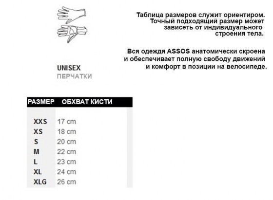 Перчатки ASSOS XC FF Gloves Black Series