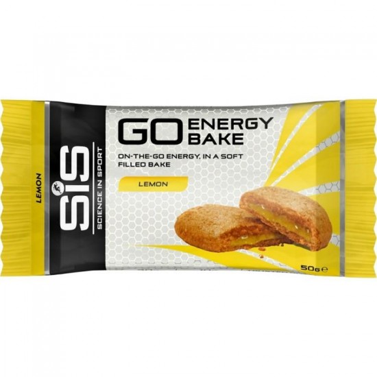 Печенье с начинкой SiS GO Energy Bake 12x50g Lemon