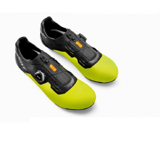 Велотуфли DMT KR4 Road Black/Yellow Fluo