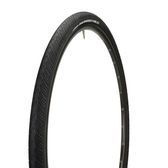 Vittoria Zaffiro IV Puncture Resistant Road Bike Tyre - 700C Clincher, Black