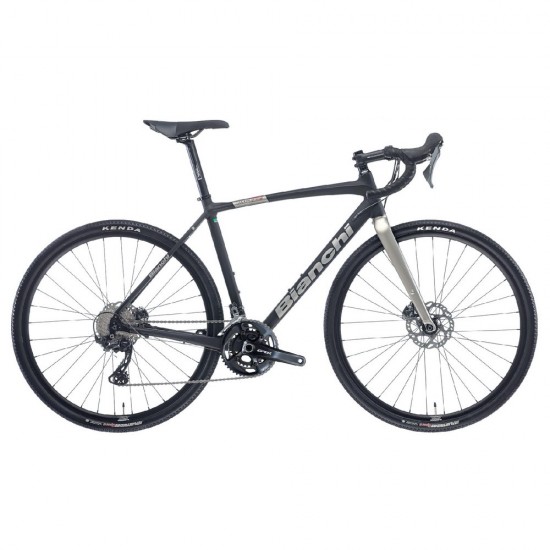 Велосипед BIANCHI Gravel Impulso Allroad GRX600 46/30 HD Blak/Titanium