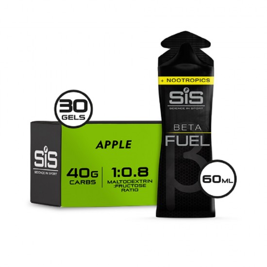 Гель SiS Beta Fuel + Nootropics 30x60ml Apple