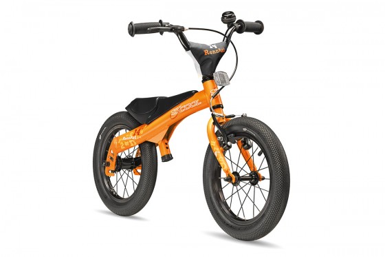 Беговел/велосипед S"COOL Rennrad 14" 1sp Orange
