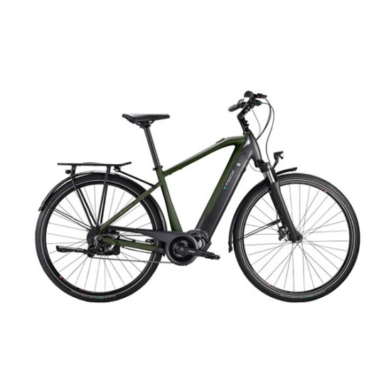 Велосипед BIANCHI E-bike T-Tronik T Sunrace 9s E6100 Disc Green/Dark Graphite/Matt 51