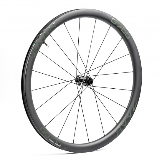 Колеса ZAAK Gravel Disc HG11/12s 12-100/12-142 Carbon 38mm Dark Clincher/Tubeless