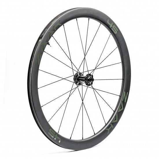 Колеса ZAAK Road Disc HG11/12s Carbon 45mm Dark Clincher/Tubeless