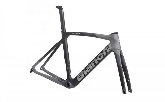 Рама BIANCHI Road Oltre XR4 CV Disc Carbon M5D ACR Graphite Race / Grey Shade Matt Metal Mir 50