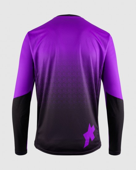 Веломайка ASSOS Trail LS Jersey T3 Zodzilla Ultra Violet L