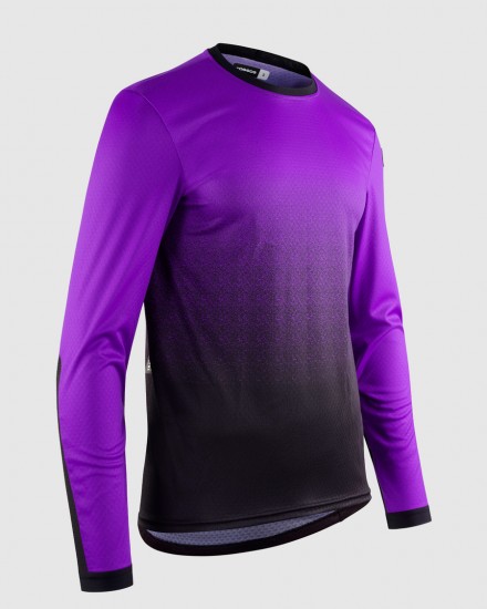 Веломайка ASSOS Trail LS Jersey T3 Zodzilla Ultra Violet L