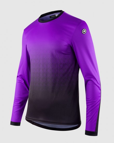 Веломайка ASSOS Trail LS Jersey T3 Zodzilla Ultra Violet L