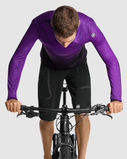 Веломайка ASSOS Trail LS Jersey T3 Zodzilla Ultra Violet L