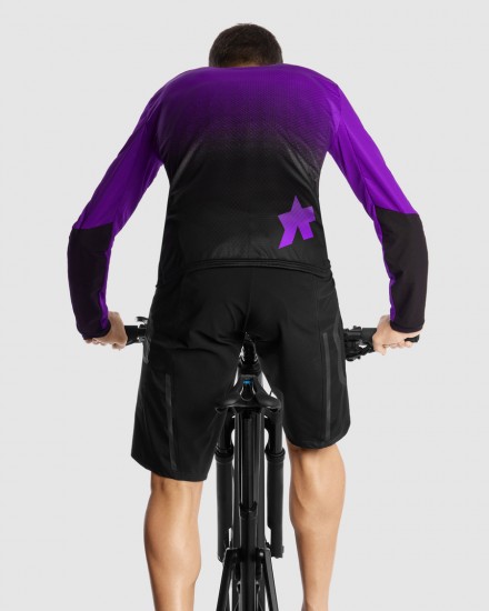 Веломайка ASSOS Trail LS Jersey T3 Zodzilla Ultra Violet L