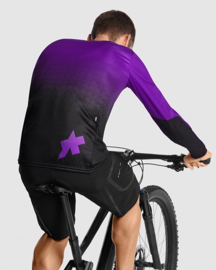 Веломайка ASSOS Trail LS Jersey T3 Zodzilla Ultra Violet L