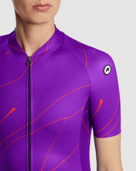 Веломайка ASSOS Uma GT Jersey C2 Evo Ultra Blood Ultra Violet lady L