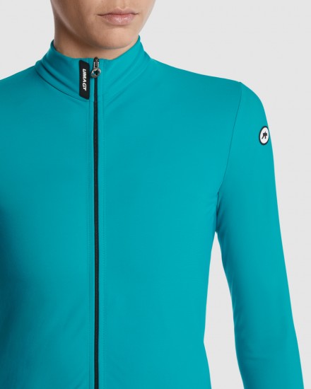 Веломайка ASSOS Uma GT Spring Fall Jersey C2 Turquoise Green lady L