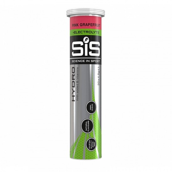 Напій електролітний SiS GO Hydro Tablet 20`s 1x8 Pink Grapefruit