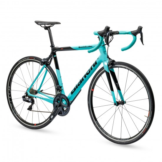 Велосипед BIANCHI Specialissima CV Ultegra Di2 11s Celeste 57 57