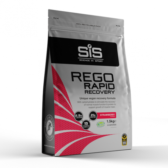 Напій відновлювальний SіS REGO Rapid Recovery 1.5kg Strawberry