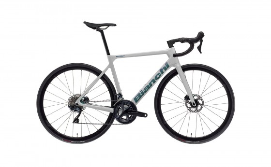 Велосипед BIANCHI Road Sprint ICR 105 Di2 Light Grey / Iridescent Full Glossy 53