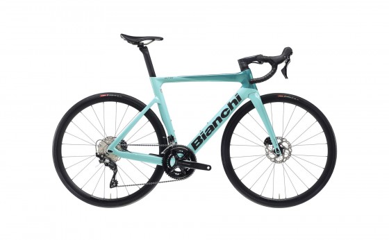 Велосипед BIANCHI Road Oltre Race 105 12s Mech CK16/Metallic Celeste Full Glossy