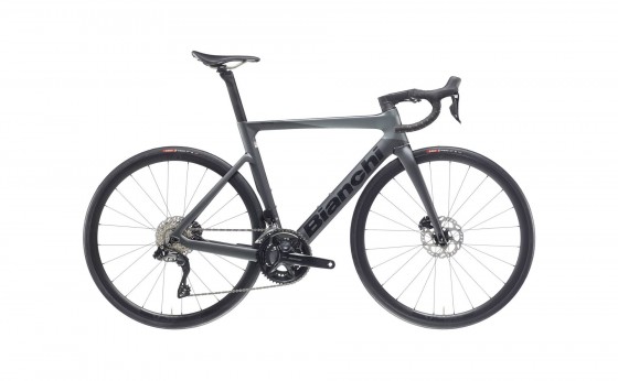 Велосипед BIANCHI Road Oltre Race 105 12s Mech Grey/Black Full Matt 57