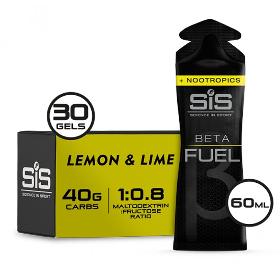 Гель SiS Beta Fuel Gel + nootropics 1x60ml Apple