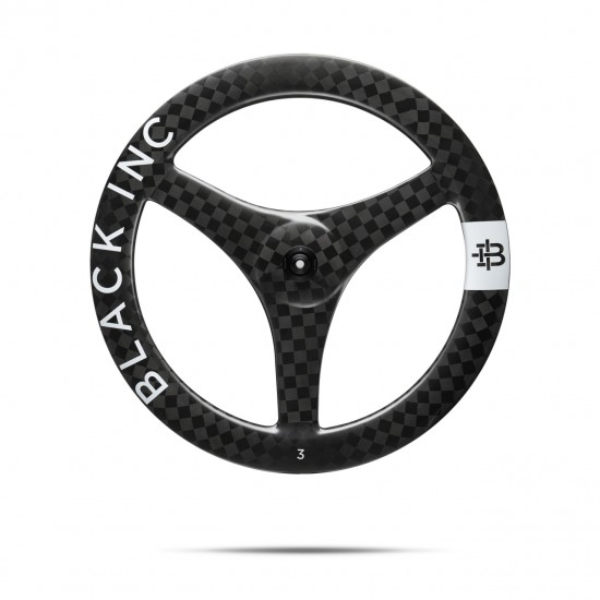 Колесо переднє BLACK INC Road ТТ  Three Disk V108 front Black