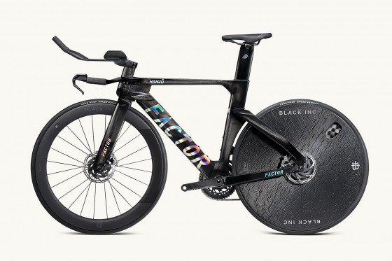 Велосипед Factor Road TT HANZO Sram Red 170/Bi 48/58 silver M Chrome