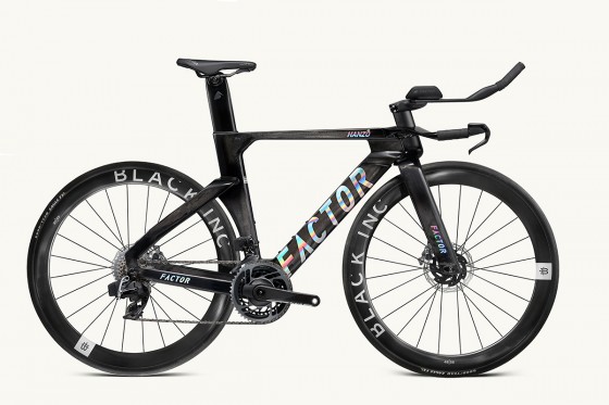Велосипед Factor Road TT HANZO Sram Red 170/Bi 48/58 silver M Chrome