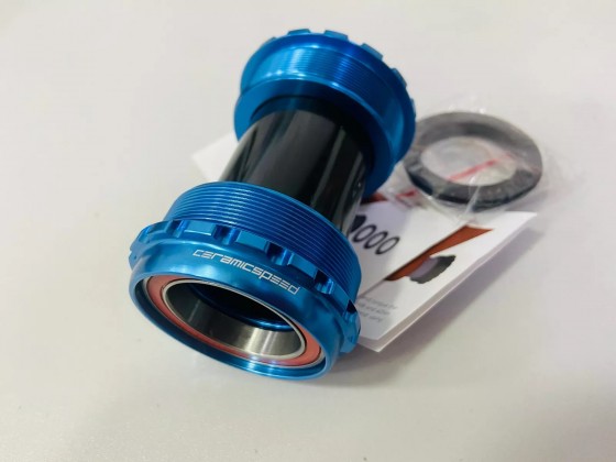 Каретка CeramicSpeed Road BB set for Factor, T47-77 Sram for 30 mm Blue