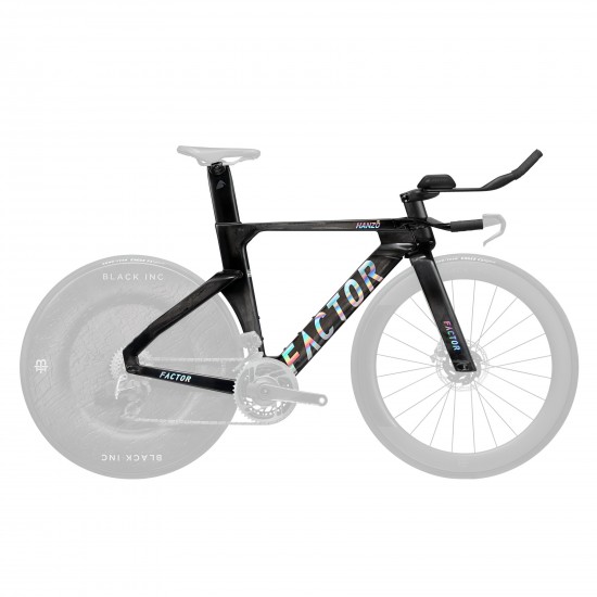Рама Factor Road TT HANZO Bar Extension 340Lx10 offset Chrome M