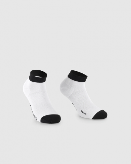 Шкарпетки ASSOS RS Socks SUPERLEGER low White Series II/43-46