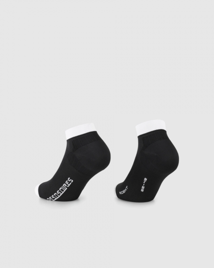 Шкарпетки ASSOS RS SUPERLEGER Socks low Black Series I/40-43