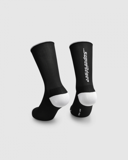 Шкарпетки ASSOS RS SUPERLEGER Socks S11 Black Series I/39-42