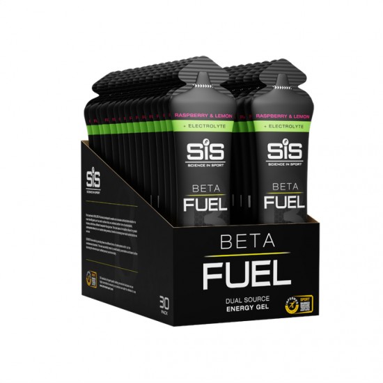 Гель SIS Beta Fuel Gel+Electrolyte 30x60ml Raspberry Lemon