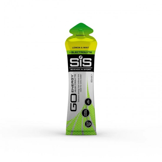 Гель SiS GO + Electrolyte Gel 1x60ml Lemon&Mint