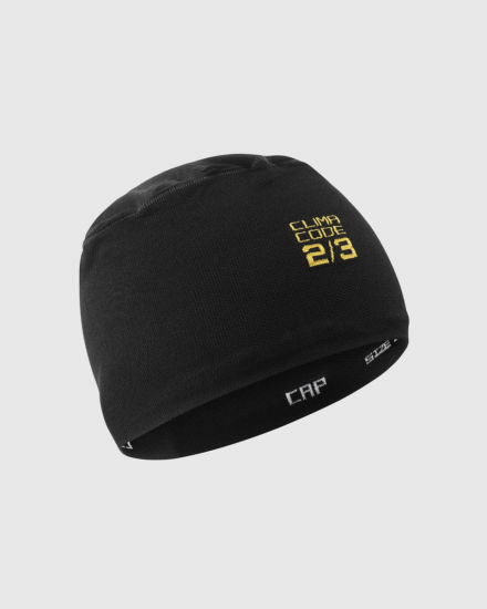 Шапочка ASSOS Spring Fall Cap Black Series II