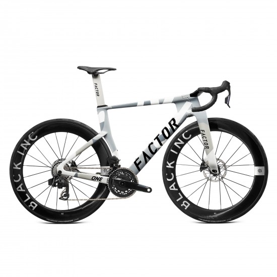 Велосипед FACTOR Road ONE Sram Force 172,5 PM /Bar Size_1 38cm/Bi 48/58 Nimbus Grey 54 см