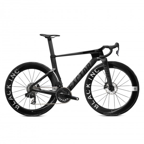 Велосипед FACTOR Road ONE Sram Force 172,5 PM /Bar Size_1 38cm/Bi 48/58 Onyx Black 54 см