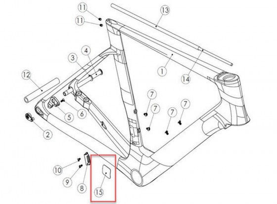Захист пера FACTOR Chainstay chain protectors for ONE V2 & Ostro
