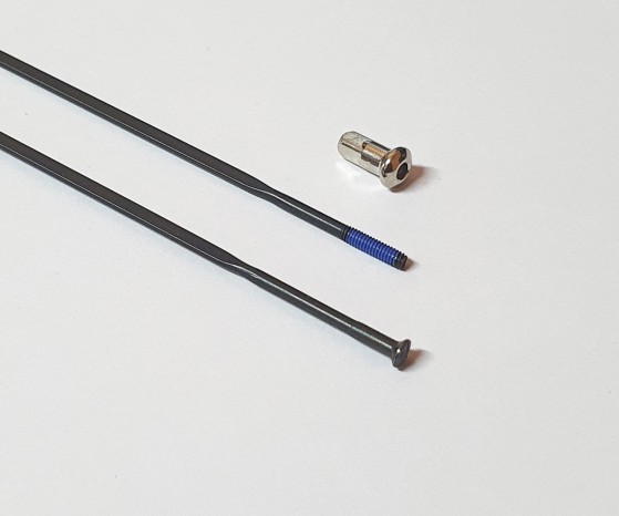 Спиця BLACK INC Pillar Direct Tension Black 282 mm Black