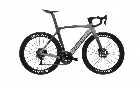Велосипед EXCL BIANCHI Road Oltre XR4 CV Ultegra Di2 Carbon M5D OEM Graphite Race / Grey Shade 50 см