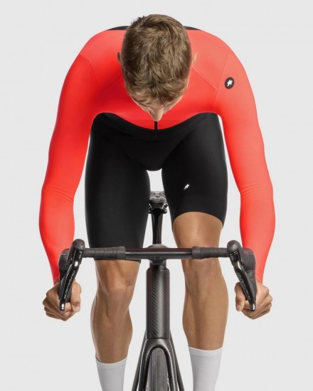 Веломайка ASSOS EQUIPE R Spring Fall Jersey S11 Lolly Red