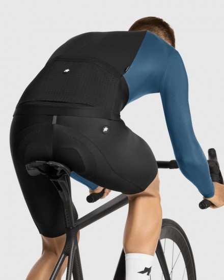 Веломайка ASSOS EQUIPE R Spring Fall Jersey S11 Petrol Blue