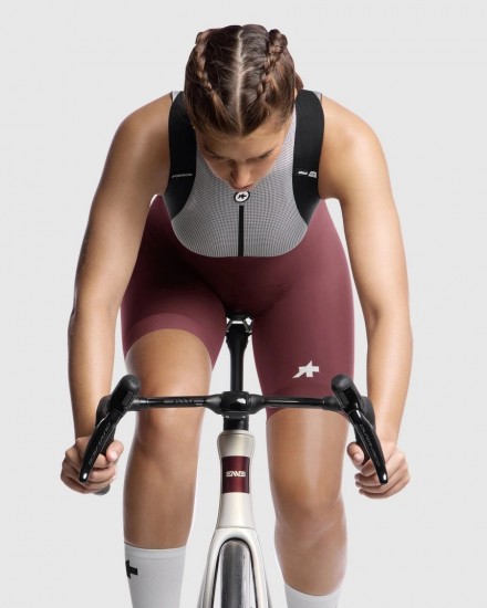 Велотруси ASSOS UMA GT Bib Shorts S11 Lady Burgundy Red