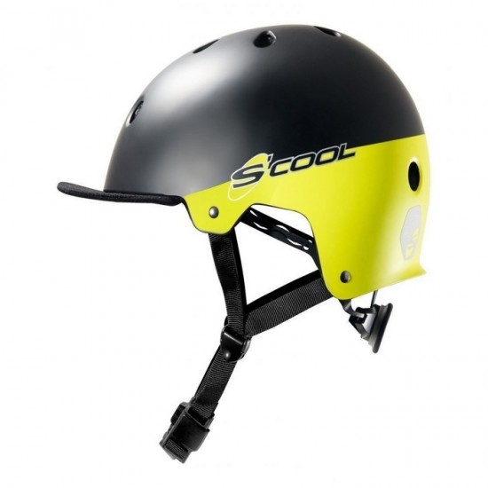 Шлем SCOOL safeX 02 детский черный/желтый