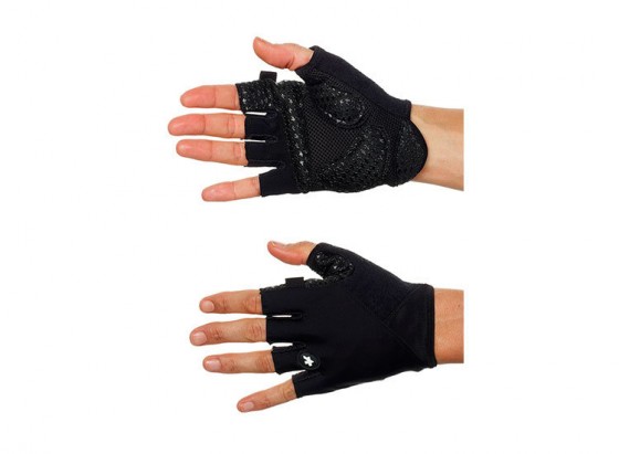 Перчатки ASSOS Summer Gloves S7 Black Volkanga